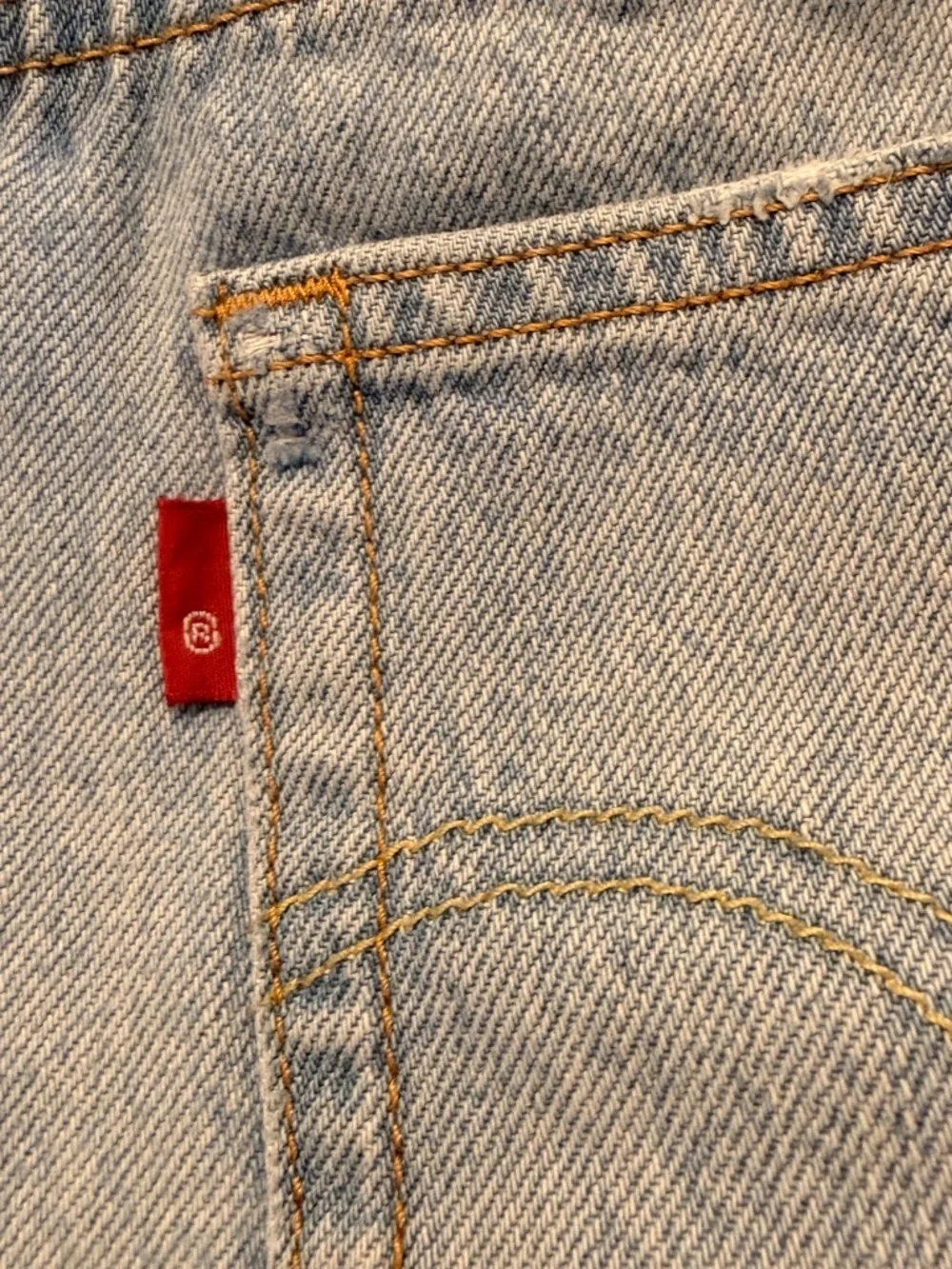 LEVI'S 501 Denim Distressed Cut Off Jean Shorts 29